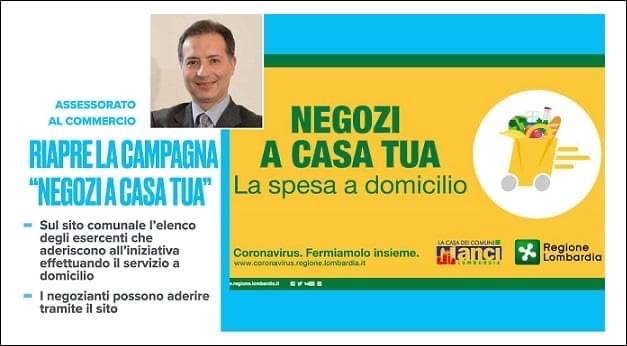 Ritaglio stampa: Riapre la campagna «Negozi a casa tua»